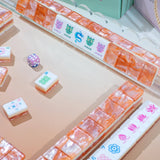 Garden Party Mahjong Set - Coral Glow