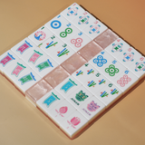 Garden Party Mahjong Set - Blush Pearl