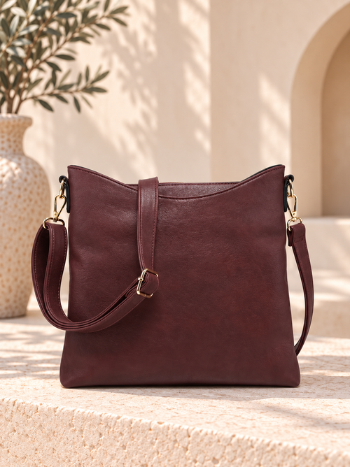 Compartment Crossbody w/ Snap