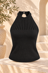 Clean Line Halter Top