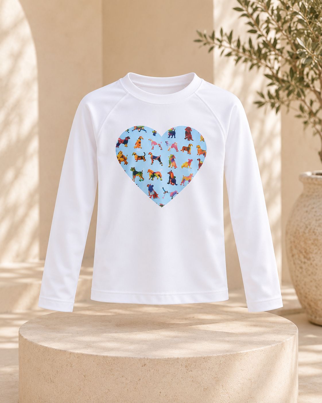 Blue Buddies - Girl's Top
