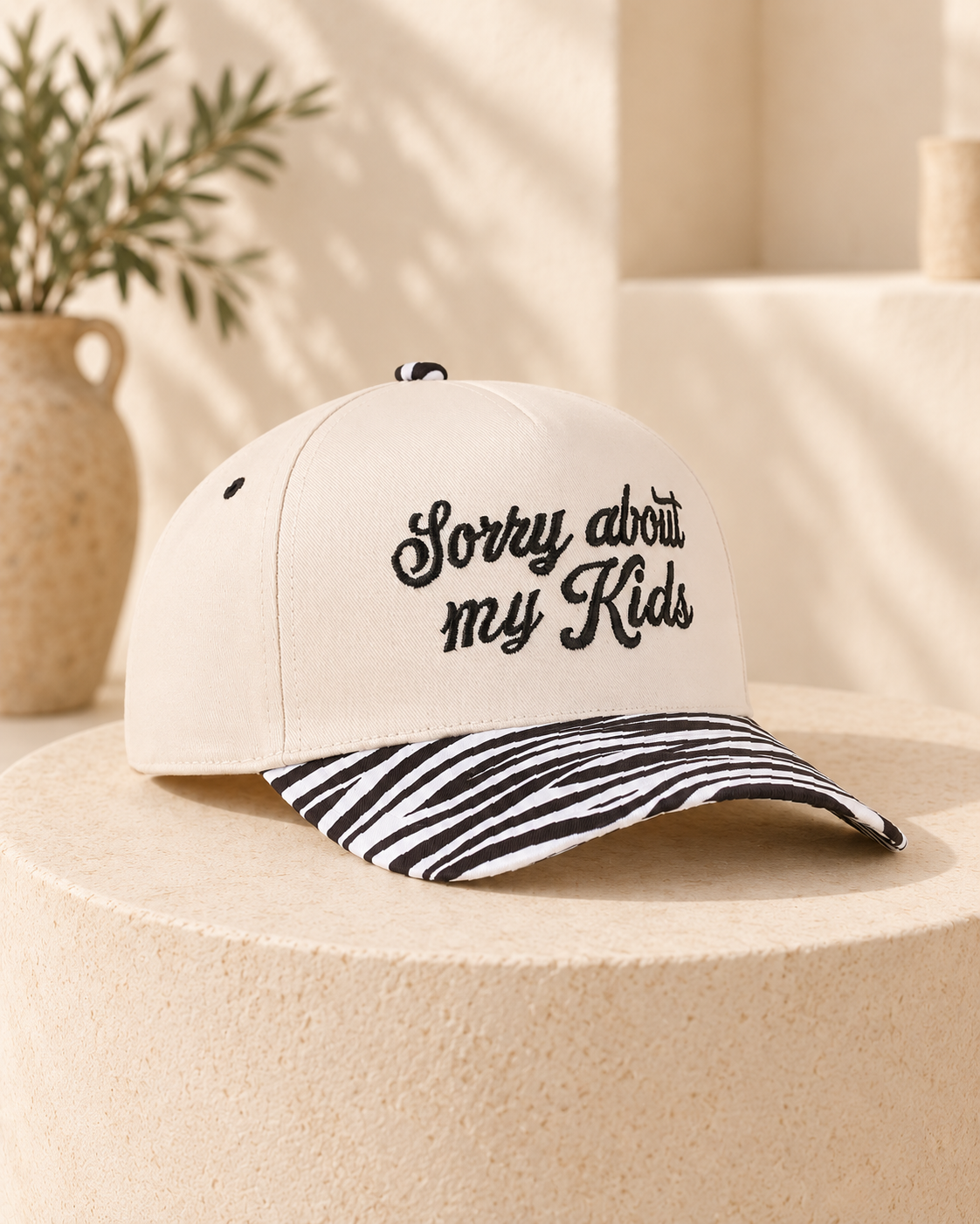 "Sorry About My Kids" Snapback Hat