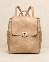 Tan Distressed Backpack