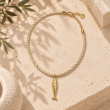 Seaside Fish Pendant Necklace