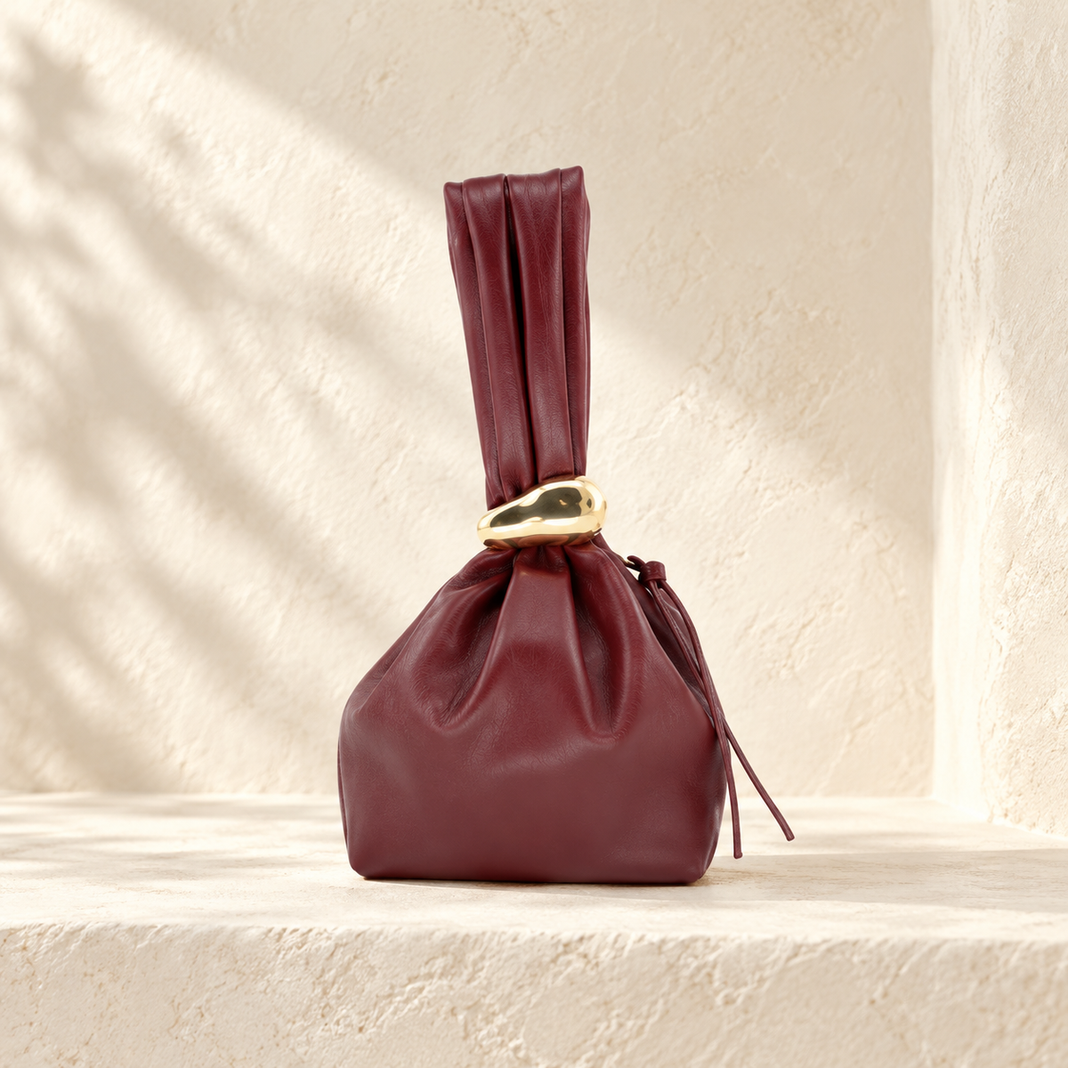 Knot-Tie Evening Clutch