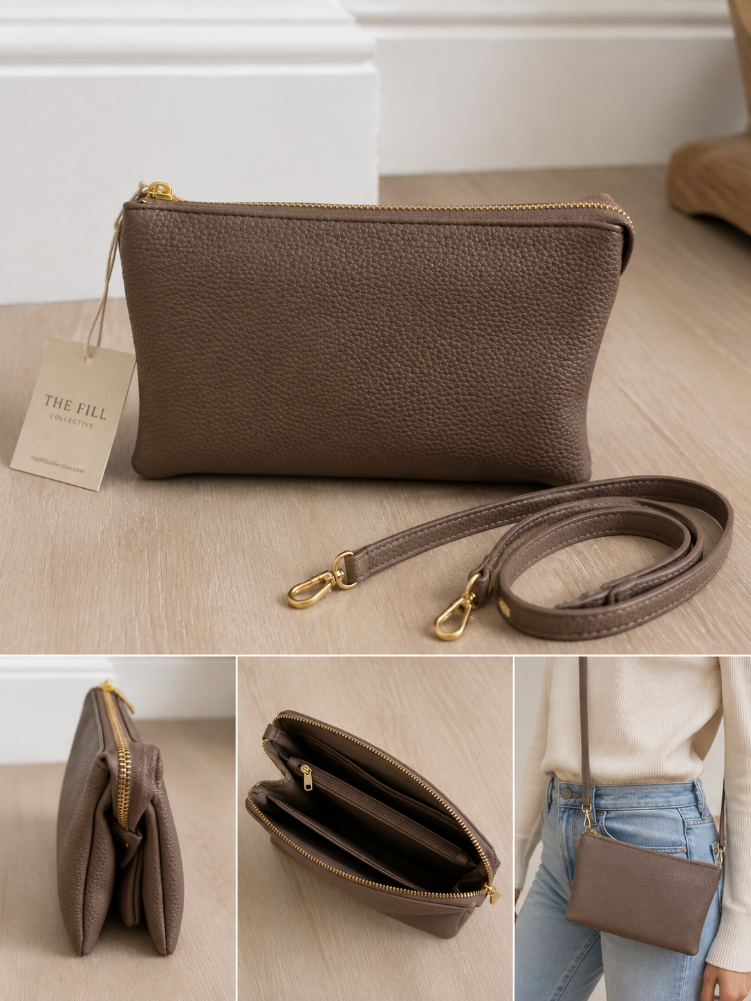 Multi-Compartment Crossbody