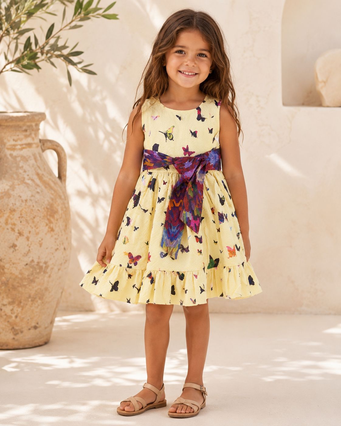 Mellow Yellow - Girl Dress