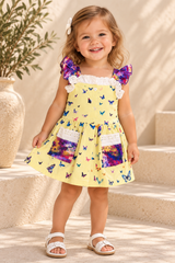 Mellow Yellow - Kids Romper