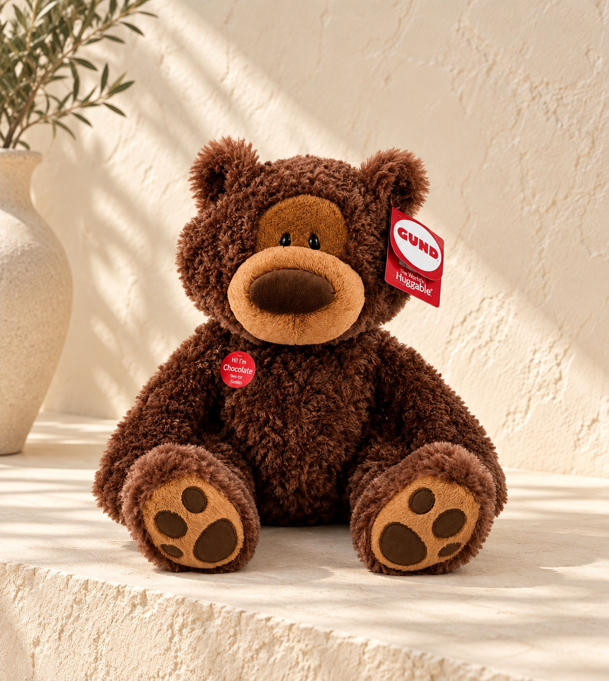 GUND Chocolate Teddy Bear - Brown