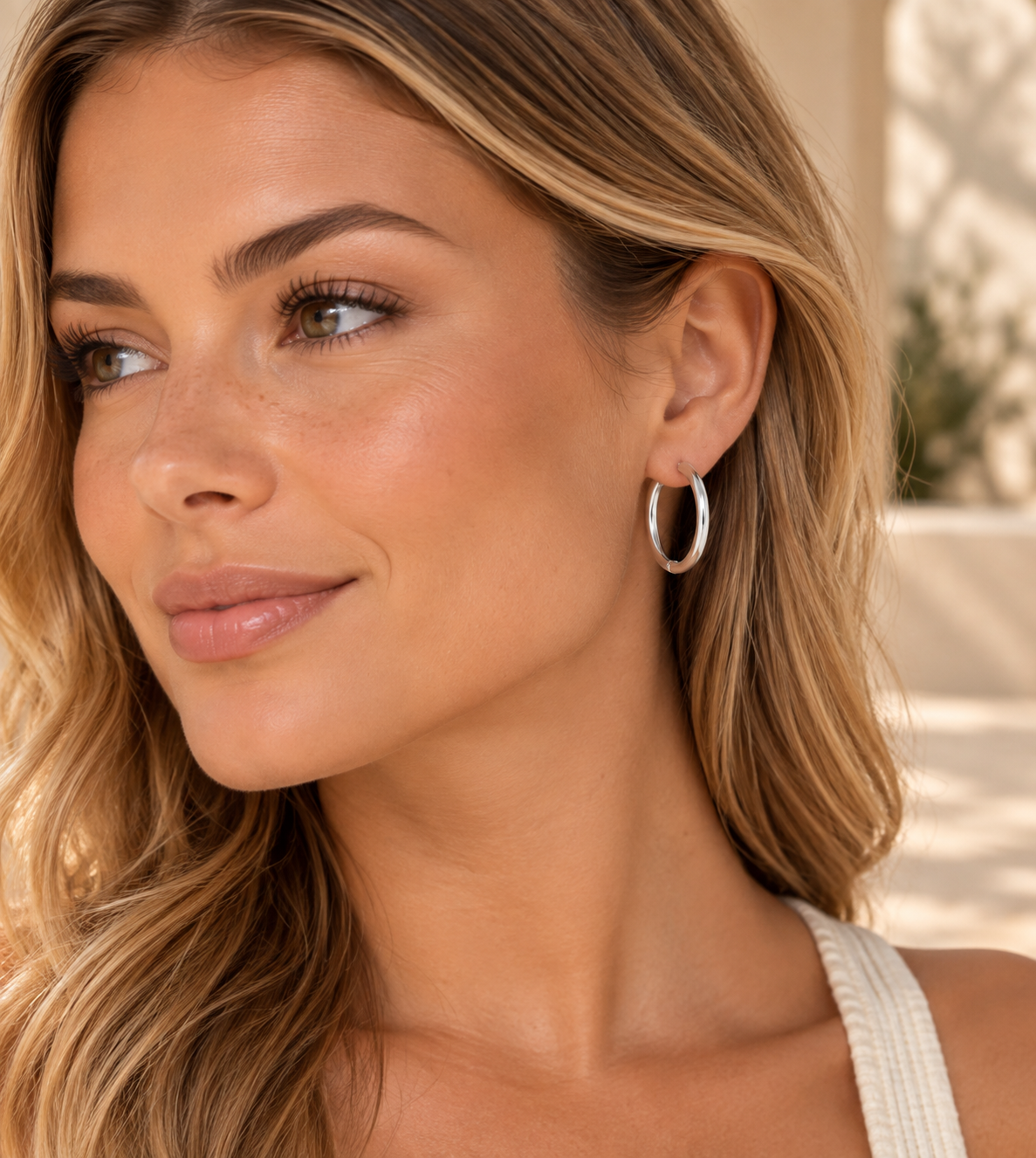 Huggie Hoop Earrings
