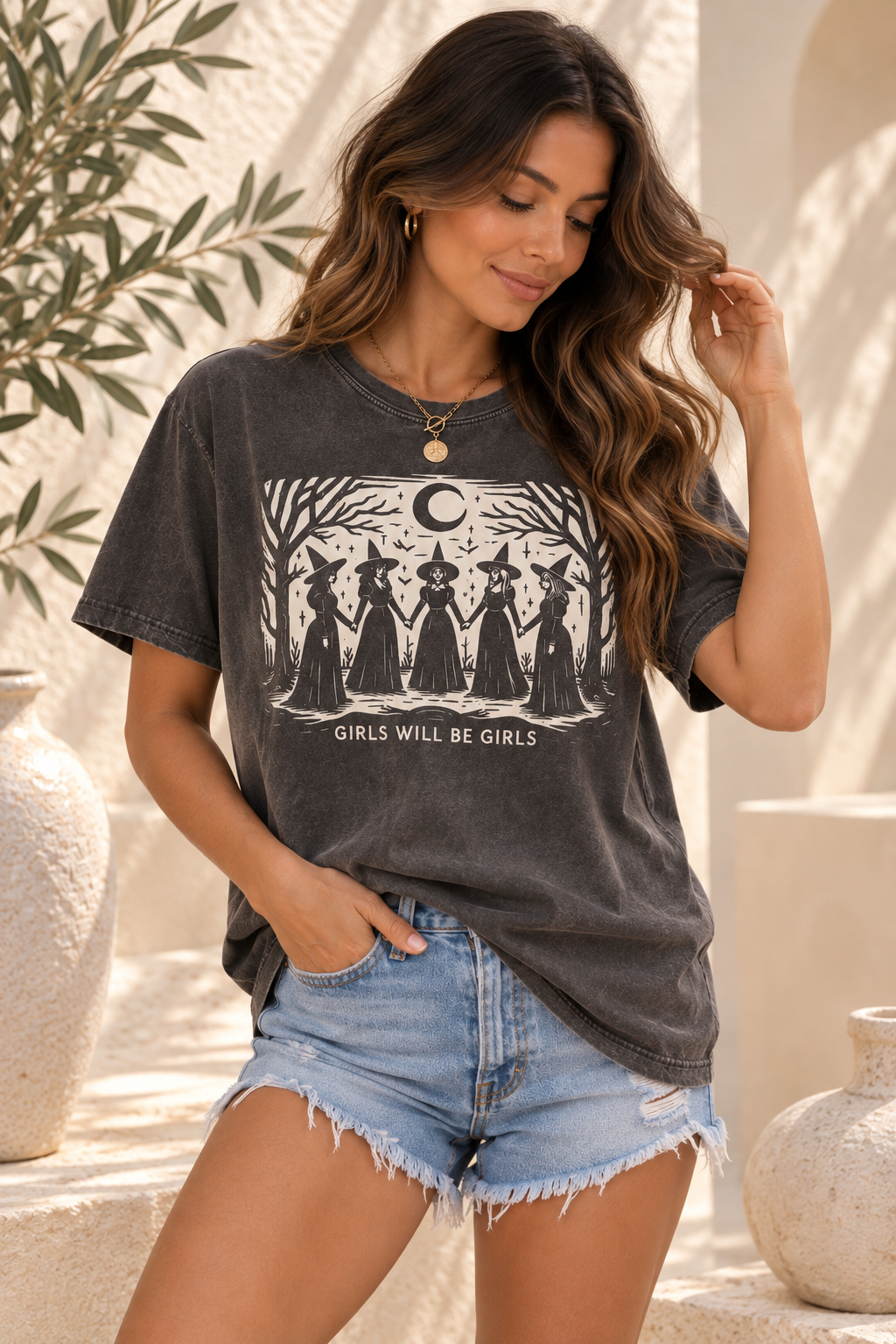 Girls Will Be Girls Witches Tee