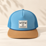 Happy Heads Blue & Camel Kids Hat