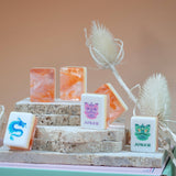 Garden Party Mahjong Set - Coral Glow