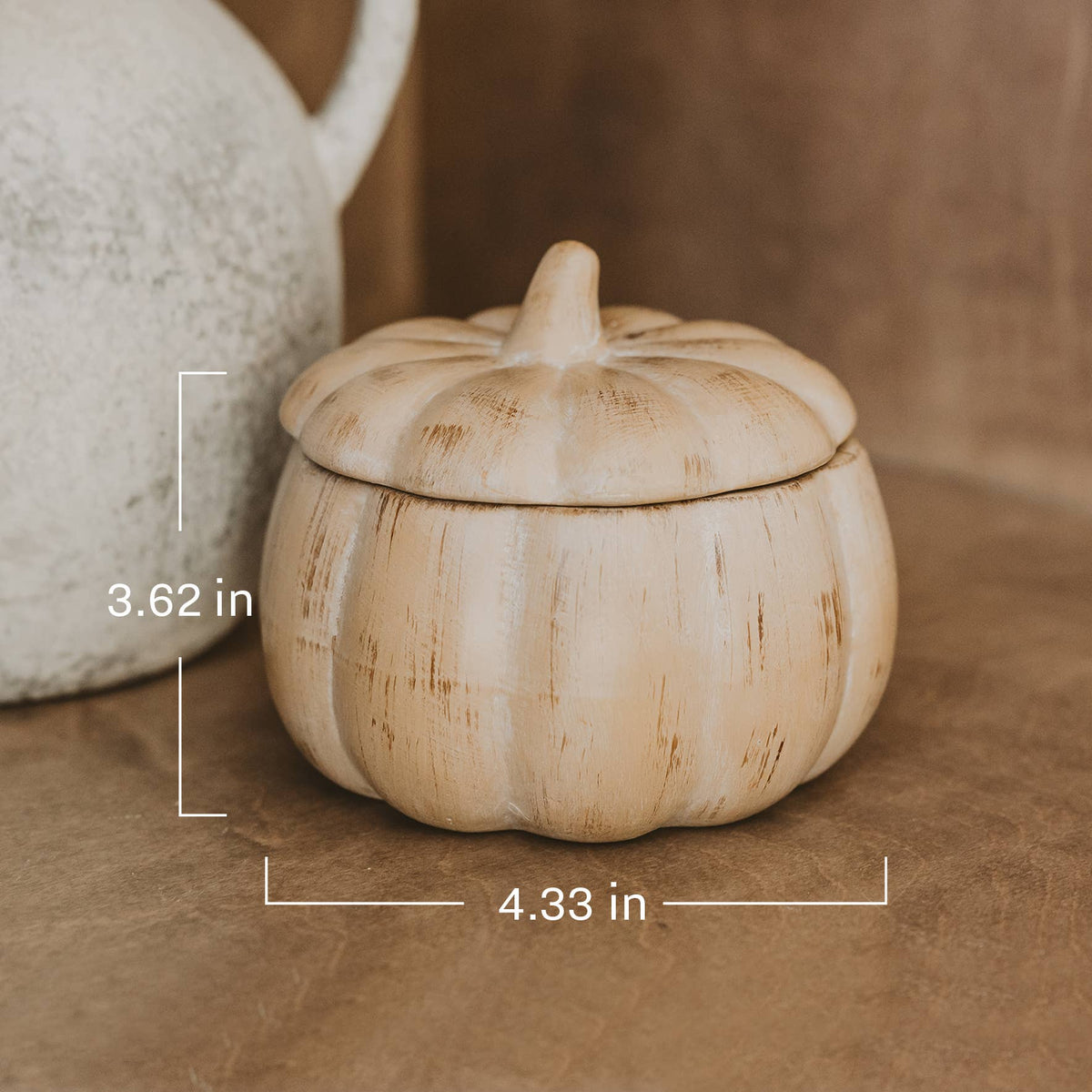 Pumpkin Spice Soy Candle - 8 oz Pumpkin Jar