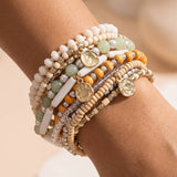 Boho Beaded Bracelet Stack
