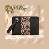 Leopard Dual Tone Clutch